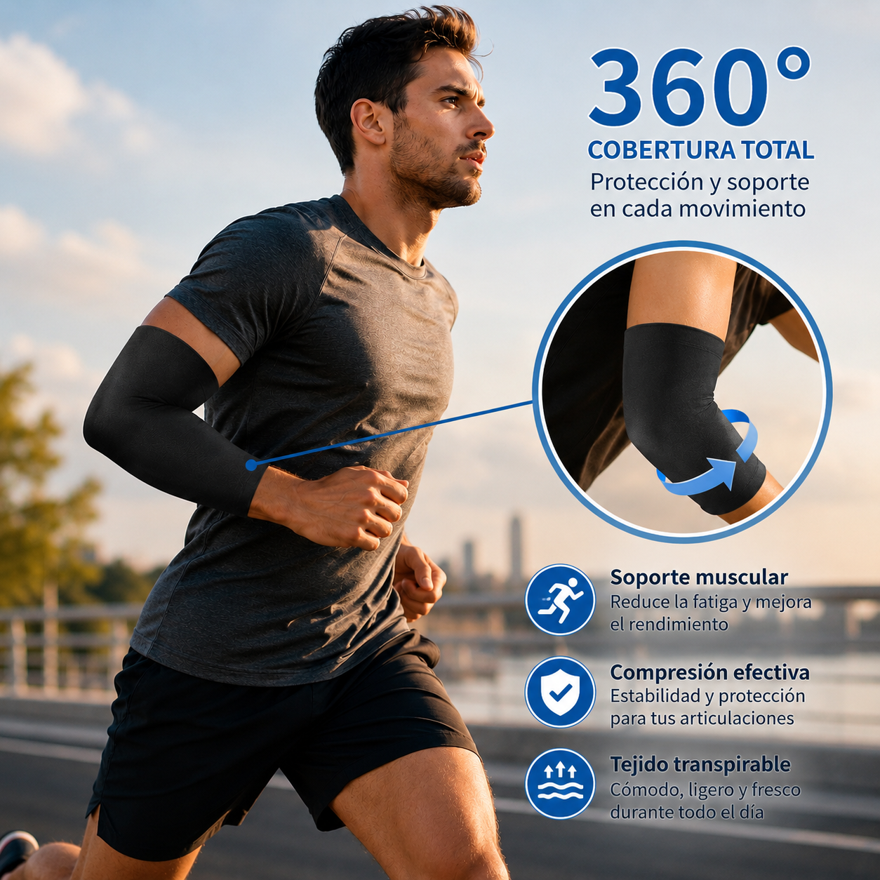 FLEXGEL™ Manga de Compresión FRIO/CALOR